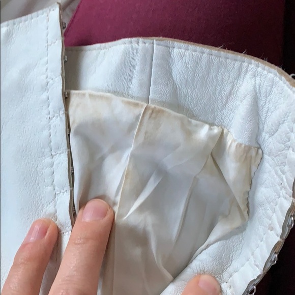 Genuine leather fitted jacket - Picture 5 of 5